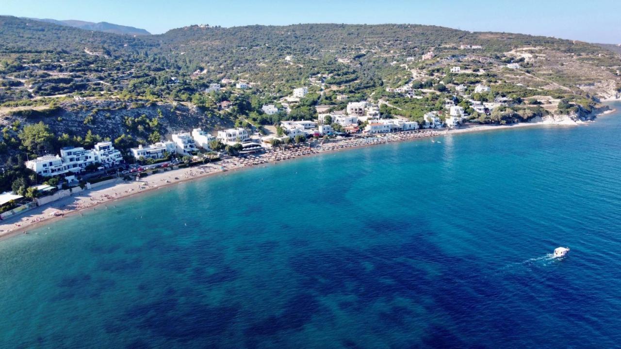 Yolanda Studios Paralia Agias Foteinis Extérieur photo